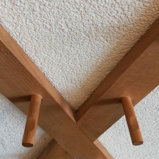 Smalle kapstok hout X
