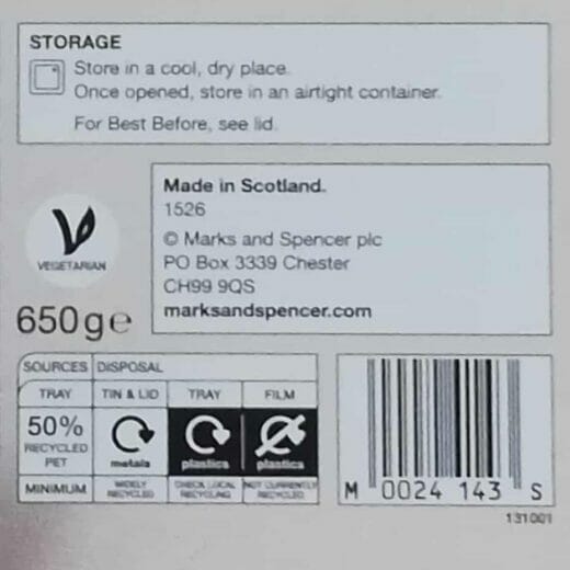 Blik Marks & Spencer