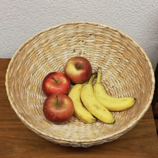 Rieten fruitmand XXL