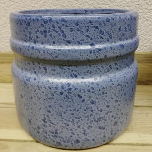Blauwe bloempotten voor binnen