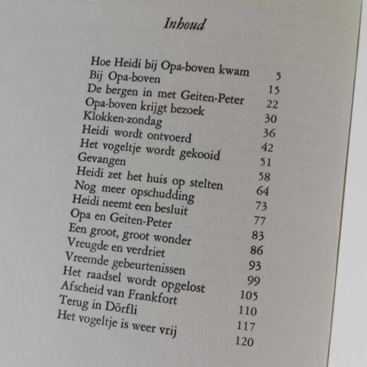Heidi - Winkler-Vonk en Spyri