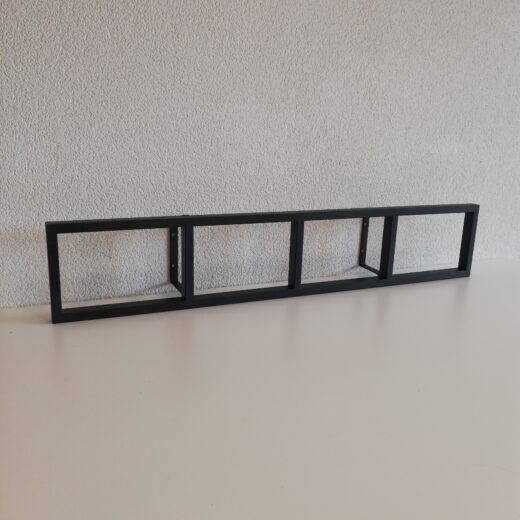 Ikea Lerberg DVD / CD rek zwart