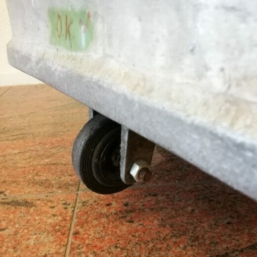 Antieke Antwerpse wasbak - Algiet aluminiumgieterij Antwerpen