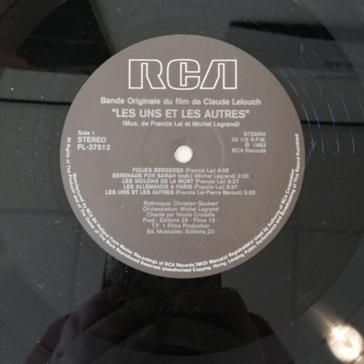 LP Les uns et les autres