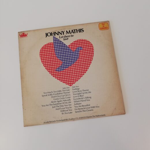 LP Johnnie Mathis - Let there be love