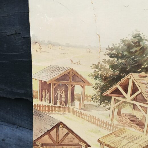 Schoolplaat De Romeinen in ons land