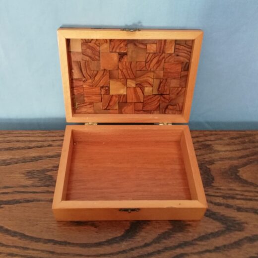 Houten doosje 15 x 11 cm
