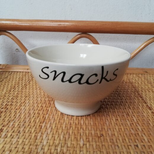 Setje bakjes voor pinda's, chips, snacks en dipsaus