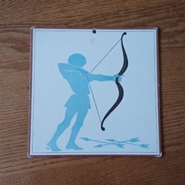 Boog – Vintage wandplaat Veilig leren lezen