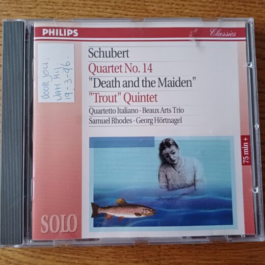 CD Schubert quartet no. 14