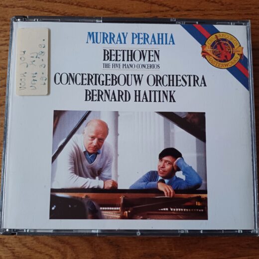 CD Murray Perahia. Beethoven - The five piano concertos