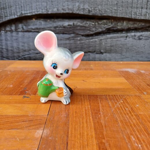 Vintage beeldje muis