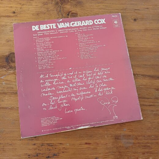 LP De beste van Gerard Cox