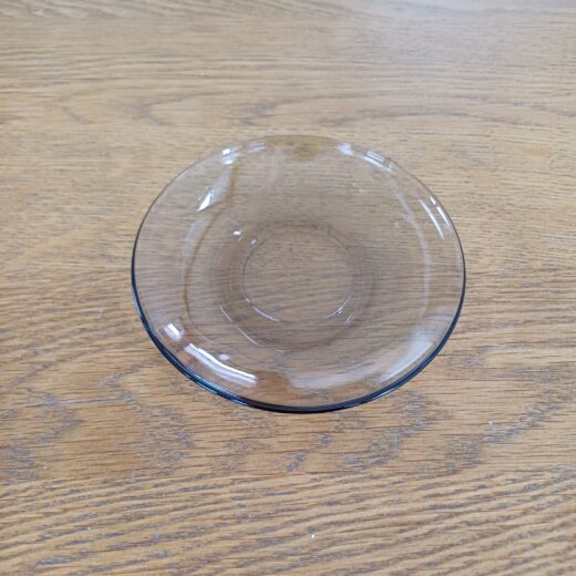 6 Arcoroc kop en schotels rookglas