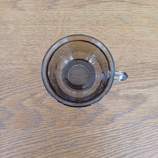 6 Arcoroc kop en schotels rookglas
