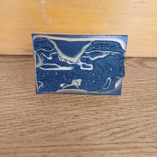 Oude schoolstempel Badplaats