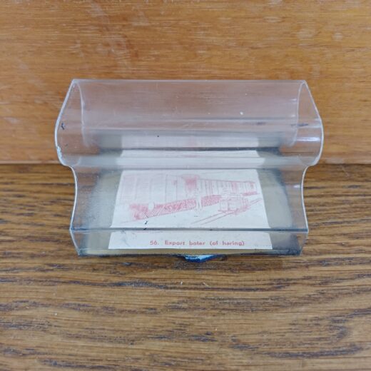 Oude schoolstempel Export boter (of haring)