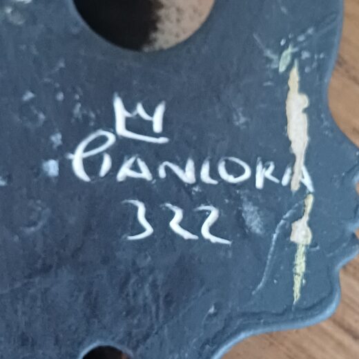 Meisjeshoofd wanddecoratie De Kroon / l'Ancora