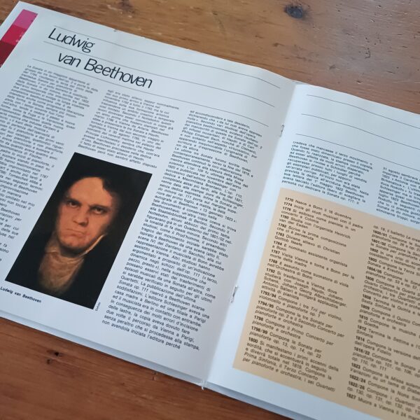 LP Beethoven Michelangeli Grandi Concerti