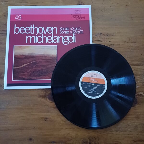 LP Beethoven Michelangeli Grandi Concerti