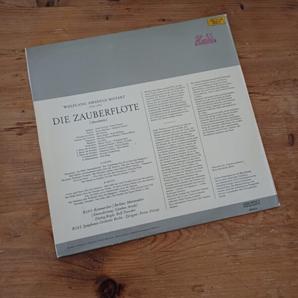 LP Mozart - Die Zauberflöte