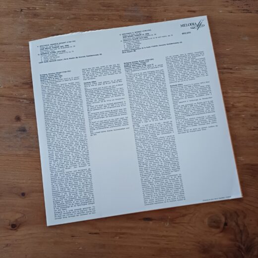 LP Mozart Adagio en rondo