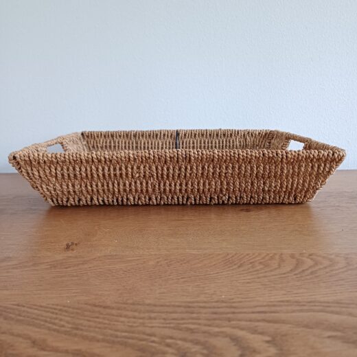 Rieten dienblad