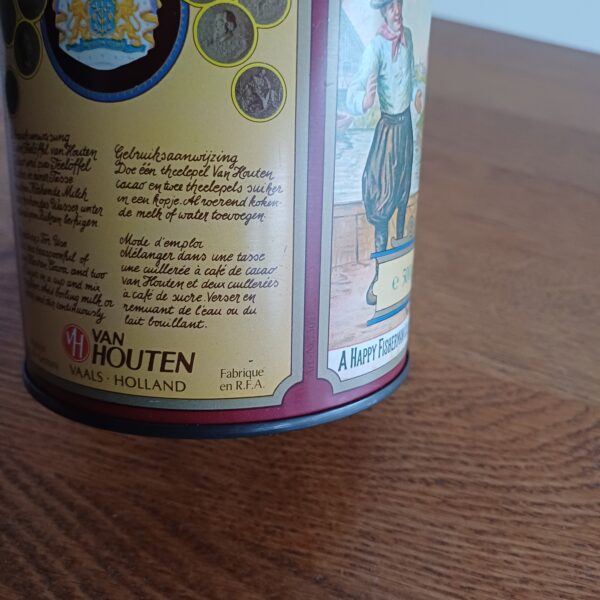 Blik Van Houten's cacao