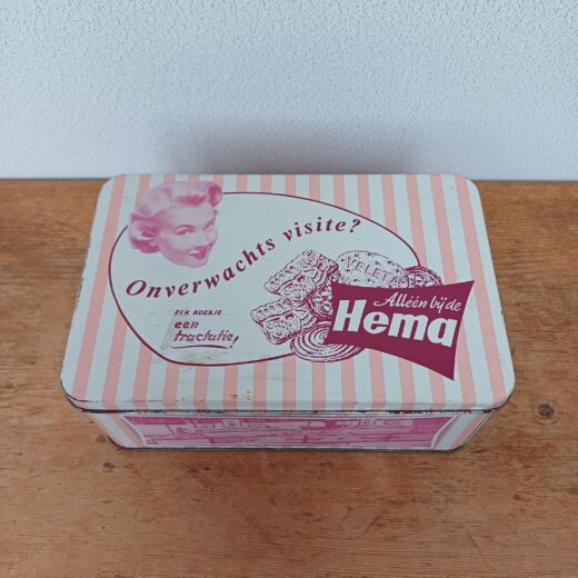 Vintage Hema koekblik