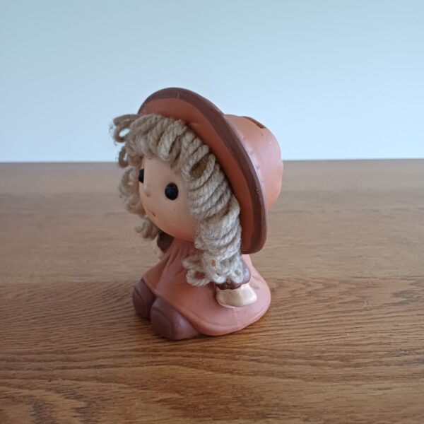 Vintage spaarpot meisje