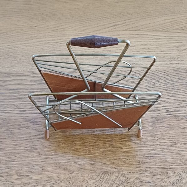 Vintage brievenhouder / servethouder