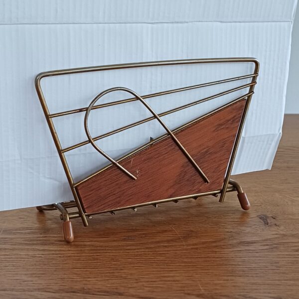 Vintage brievenhouder / servethouder