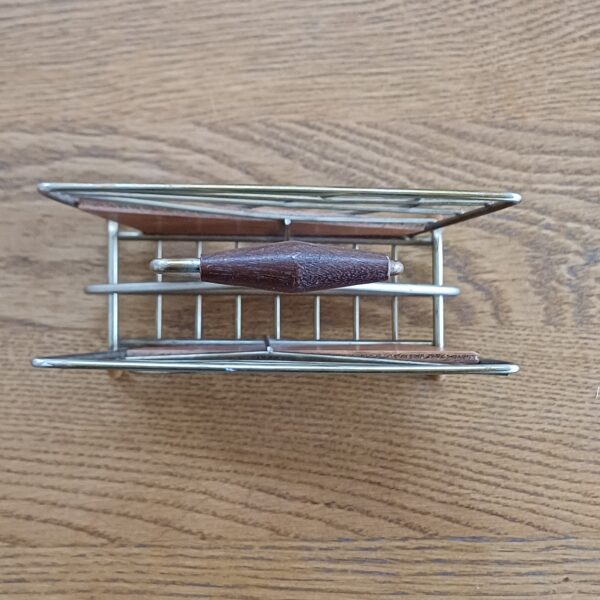 Vintage brievenhouder / servethouder