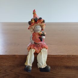 Herfstbeeldje kind met herfstfruit