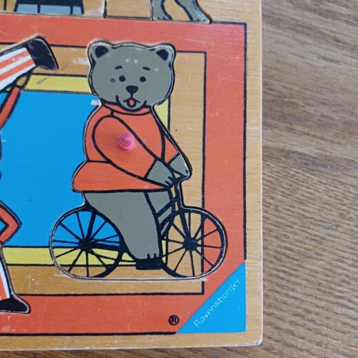 Vintage Ravensburger puzzel circus 1977