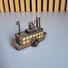 Mark Twain rivierboot - decoratieve puntenslijper