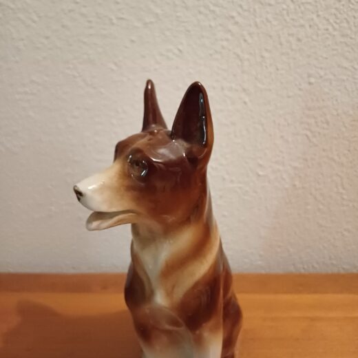Vintage beeld herdershond