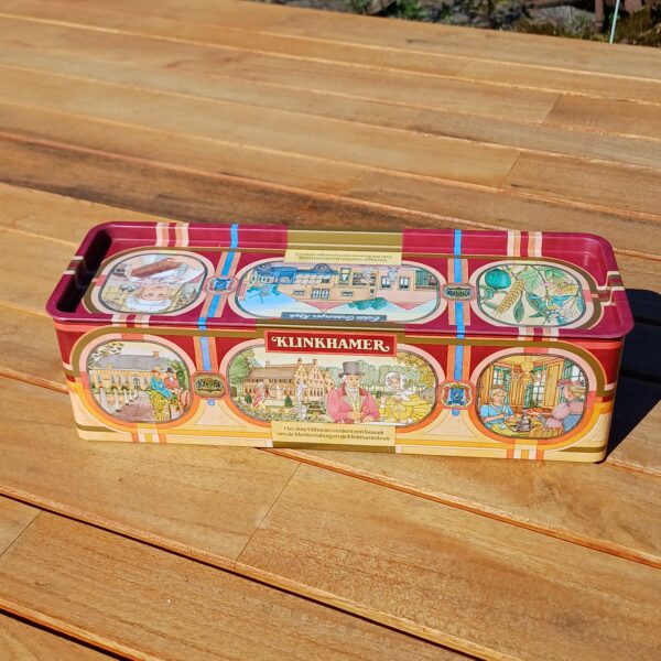 Vintage ontbijkoekblik Klinkhamer