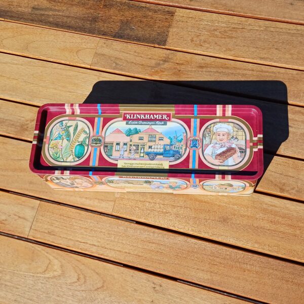 Vintage ontbijkoekblik Klinkhamer