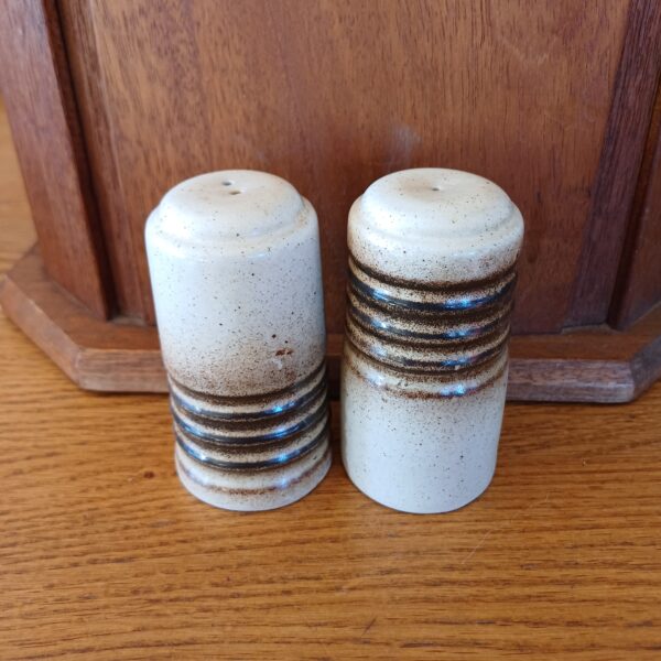Vintage peper en zoutstel