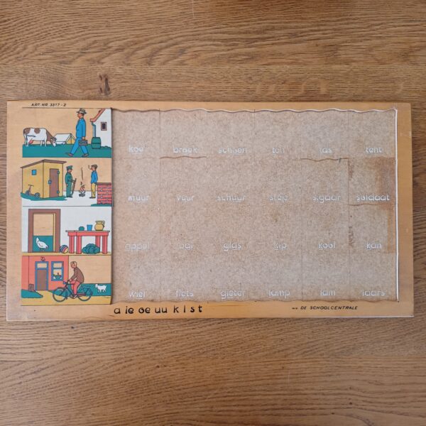 Houten puzzel De Schoolcentrale