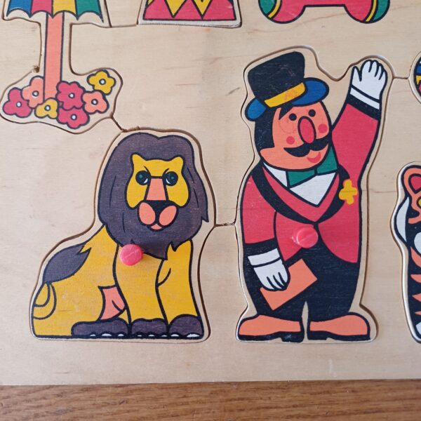Vintage puzzel circus