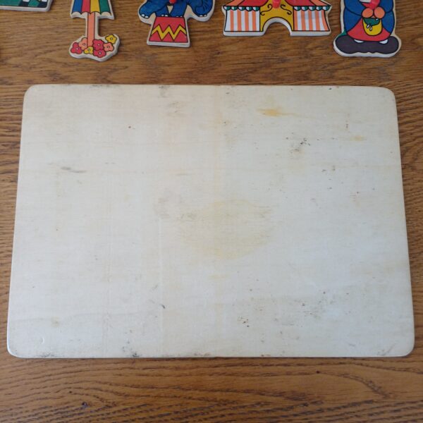 Vintage puzzel circus