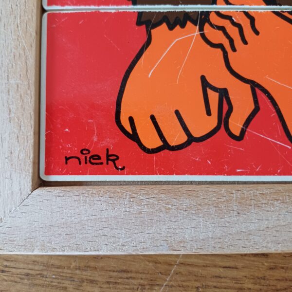Educo puzzel aap met jong