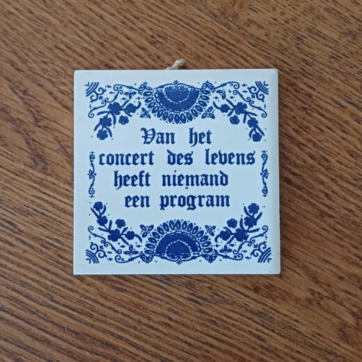 Wandtegeltje
