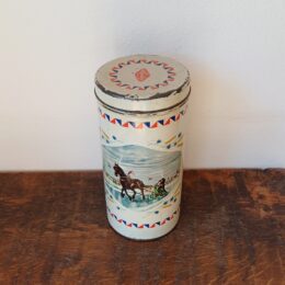 Vintage beschuitblik Van der Meulen