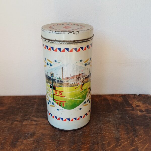 Vintage beschuitblik Van der Meulen