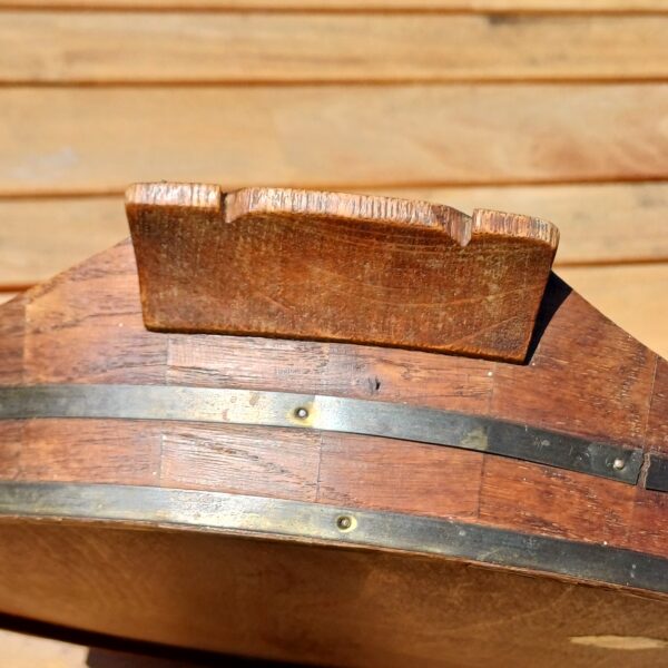 Oud houten dienblad