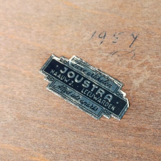 Oud houten dienblad