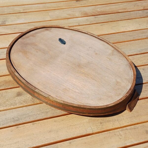 Oud houten dienblad